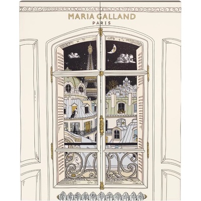 MARIA GALLAND Adventní kalendář s pečující kosmetikou, vzorky a dárky 25 kusů