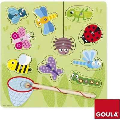 Goula magnetické puzzle Na lúke