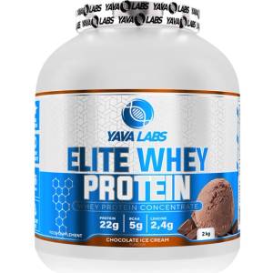 Yava Labs Elite Whey Protein | with WPC [2000 грама] Бисквити с крем