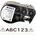 Brady M4C-1000-595-WT-BK / 170833, 25.40 mm x 7.62 m, Винил, черен печат / бял фон (170833)