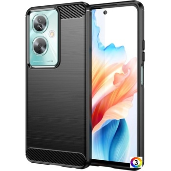 Image 1 of OPPO A79 5G Удароустойчив Carbon Fiber Калъф и Протектор