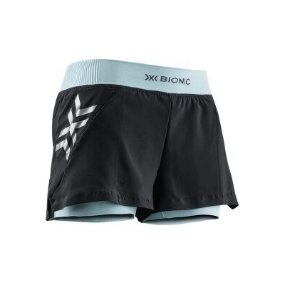 X-bionic Twyce Race 2In1 Shorts Women Clearwater black