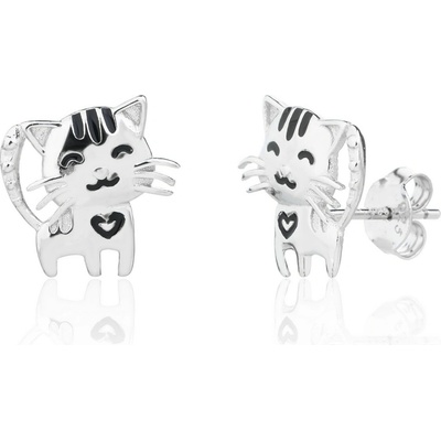 Jan Kos jewellery Stříbrné náušnice MHT-7321/SN0