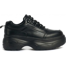 toKOI Jennie Striker Black Chunky Bubble Trainers