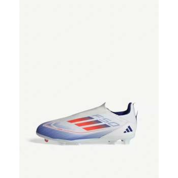 Adidas F50 League Laceless Firm Multi-Ground Boots White