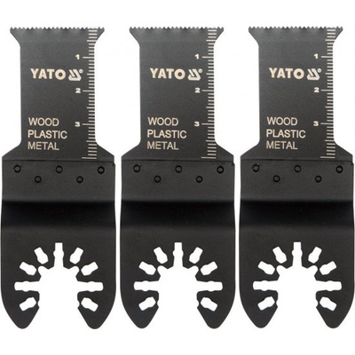 Yato Pílový list na ponor.rezy BIM pre multifunkciu, 28,5mm (drevo, plast, kov) sada 3ks