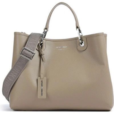 Emporio Armani velká kabelka s pouzdrem béžová hnědá – Hledejceny.cz