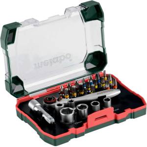 Metabo - Комплект от 26 части с битове и гаечни ключове 626701000 (626701000)