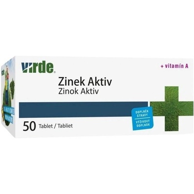 VIRDE Цинк + Витамин A, 50 таблетки, Virde (350392 (DSN141) VIDRE)