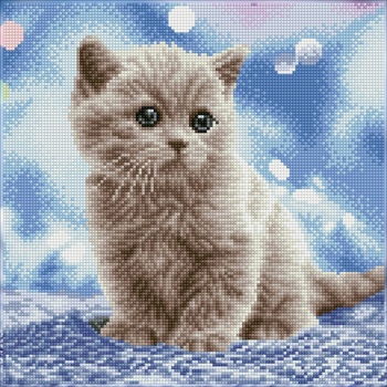 Image 1 of Diamond Dotz Малко коте - диамантен гоблен dq8.020