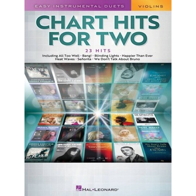 Chart Hits for Two Jednoduché inštrumentálne duety pre dvoje husle