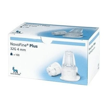Novofine Plus 32 G 0,23 0,25 x 4 mm ihla na aplikáciu inzulínu 100ks