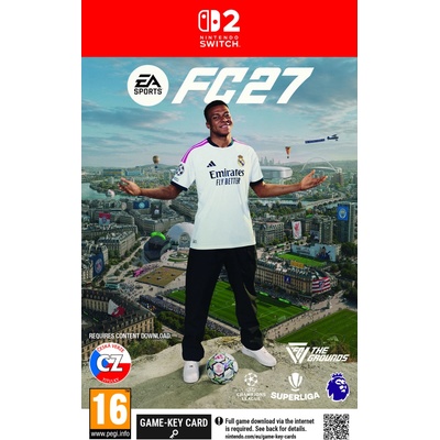 EA SPORTS FC 27 (Game-Key Card) (SWITCH 2) (Jazyk hry: EN, CZ tit., Obal: NOR) – Hledejceny.cz