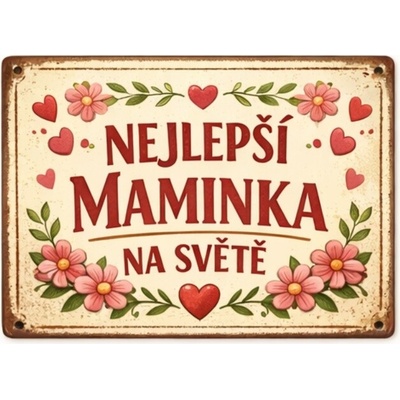 Ceduľa Nejlepší maminka na světě