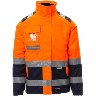 PAYPER hispeed lady 001546-0091 / Дамско двуцветно яке със светлоотразителни ивици - оранжево/тъмносиньо s (001546009102011s)