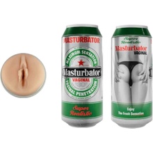 Alive Masturbator Heineken Vagina