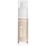 Bell Hypoallergenic Mat&Soft лек матиращ фон дьо тен цвят 02 Natural 30ml