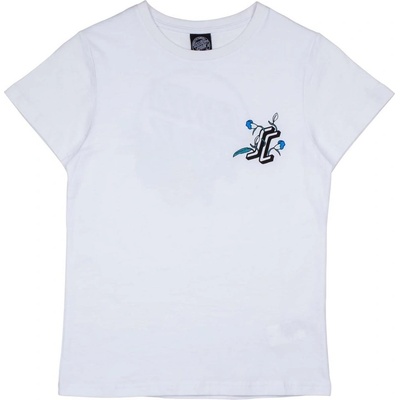 SANTA CRUZ Floral Dot T-shirt white