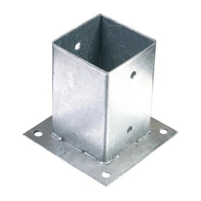 Patka sloupku 81x81x150mm tl. 1.8mm ZN