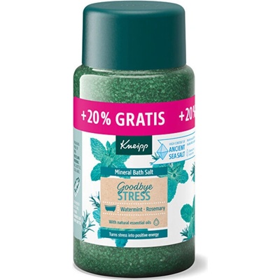 Kneipp Goodbye Stress Bath Sal sůl do koupele 600 g