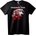 NOONEBRAND Тениска Rammstein Кървави Ръце - 6XL, Black