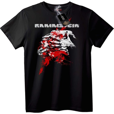 NOONEBRAND Тениска Rammstein Кървави Ръце - 6XL, Black