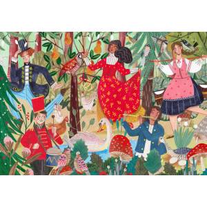 Pieces & Peace - Puzzle Musical Forest - 1 000 piese