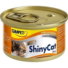 GimCat ShinyCat kura papája 2 x 70 g