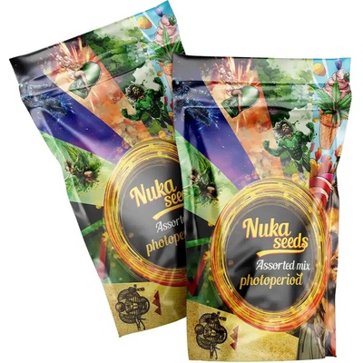 Nuka Seeds Assorted Mix Fem semena neobsahují THC 10 ks