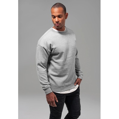 Urban Classics Мъжка изчистена блуза в сив Urban Classics greyUB-TB1591-00111 - Сив, размер L