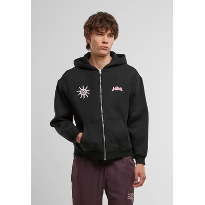 Urban Classics Суичър Lost Youth Oversized Zip Hoodie - With Love black XXLUB-LY461-00007 - Бял, размер XXL
