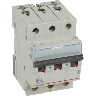Nadproudový jistič Legrand 400 V IP20 63 A