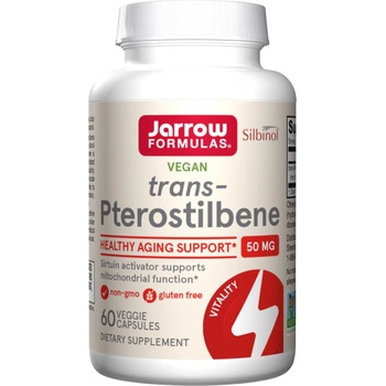 Jarrow Formulas Pterostilbene, 50 mg, 60 капсули, Jarrow Formulas (8413)