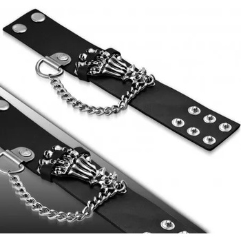 Image 1 of Talitha Черна кожена гривна