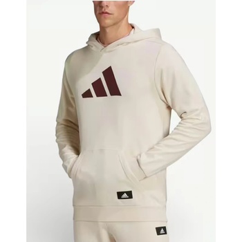 Adidas Future Icons Three Bar Hoodie White