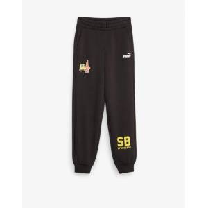 PUMA x Spongebob Squarepants Sweatpants Black - dress4less