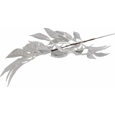 LISTY trblietavé 70cm STRIEBORNÉ