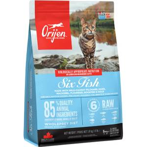 ORIJEN Шест риби за котки 1, 8 кг