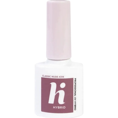 Hi Hybrid UV Gel lak na nehty 214 Classic nude 5 ml