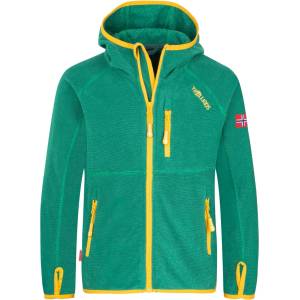 TROLLKIDS Детско поларено яке Trollkids Kids Sandefjord Jacket Fleece jacket - Jungle Green / Mustard - размер 92 (EU) (703-2399-1111)