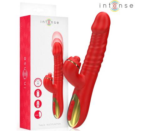 Intense thalia vibration & thrust & tapping red