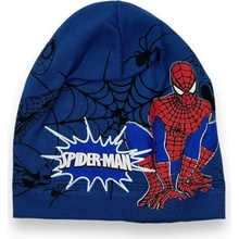 Spiderman Chlapecká jarní tmavě modrá čepice