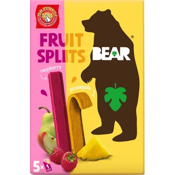 BEAR Fruit Splits malina a ananas 5 x 20 g