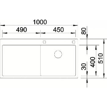 Image 1 of BLANCO CLARON 5 S-IF (521626)