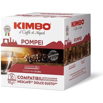 KIMBO Кафе капсула Kimbo Pompei 16 бр. , съвместими с Dolce Gusto (100433)