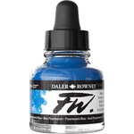 Daler Rowney FW Акрилно мастило Fluorescent Blue 29, 5 ml 1 бр (160029100)