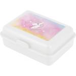 Baagl Кутия за закуски BAAGL Rainbow Unicorn, бяла