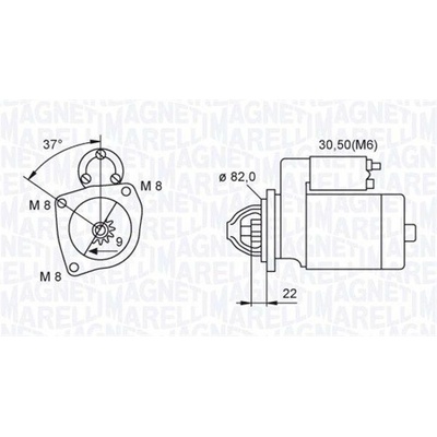 MAGNETI MARELLI 063377416010 generátor (063377416010)