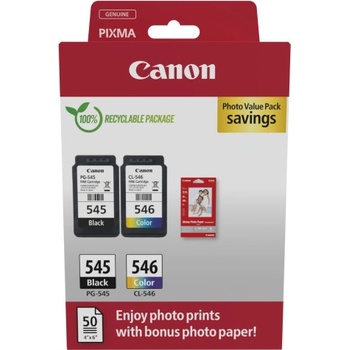 Canon PG-545/CL-546 + Photo Paper Multipack (8287B008)