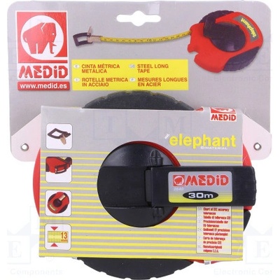 MEDID 264030 Svinovací metr 30m 13mm ABS elastolan